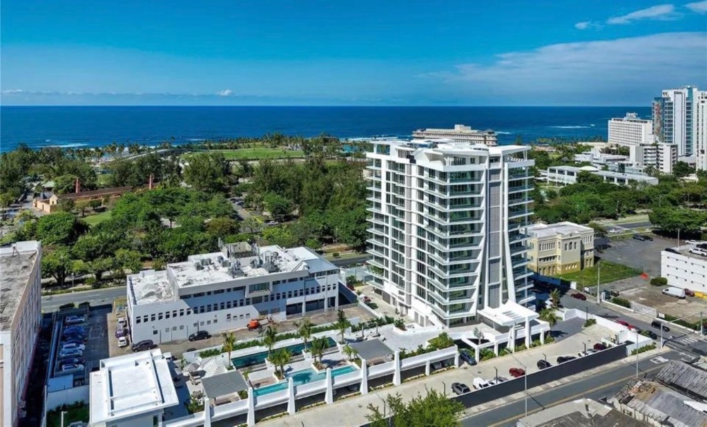 Waterfront high-rise